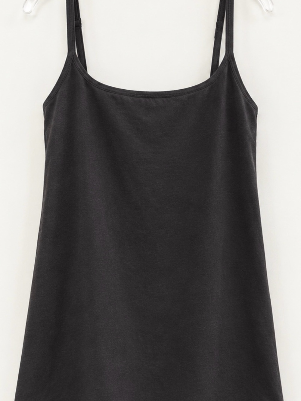 PACT Organic Cotton Built in Shelf Bra BLACK Cami TankTop 2XL XXL 2 available!